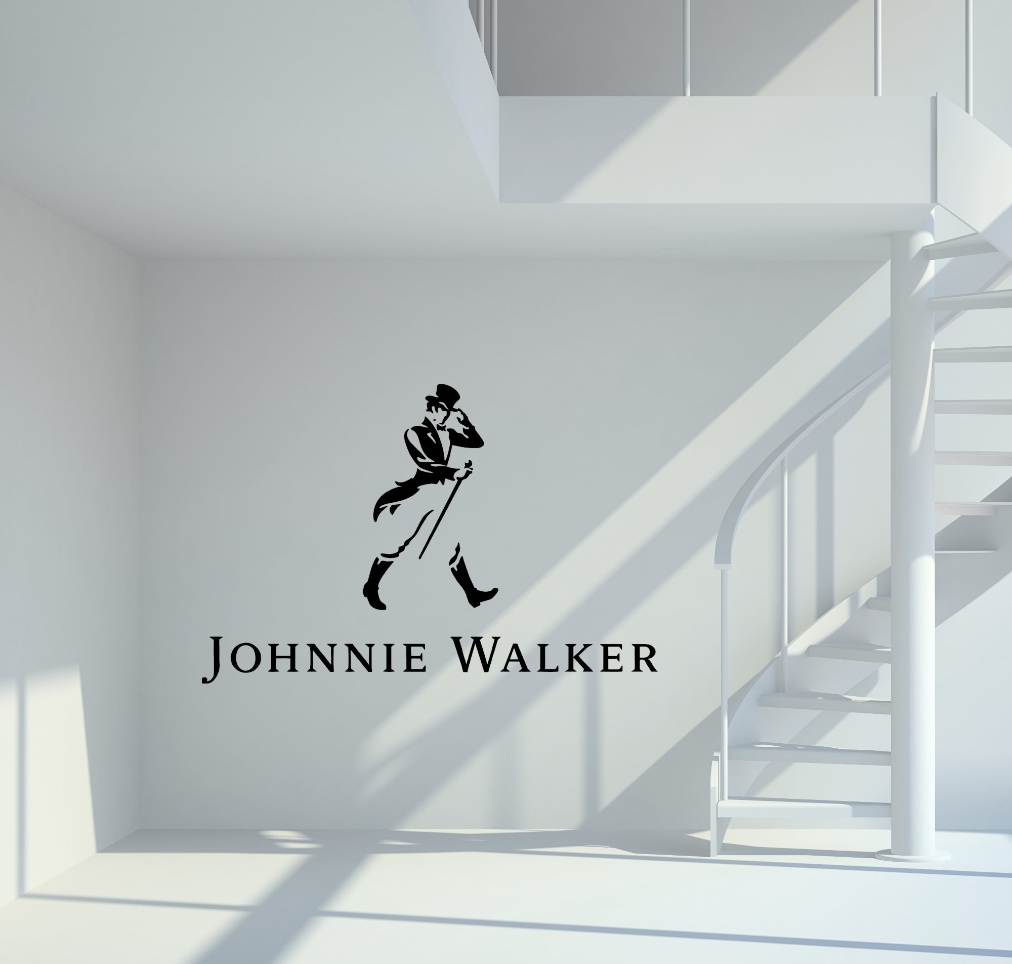 46045 Johnnie Walker Wandtattoo